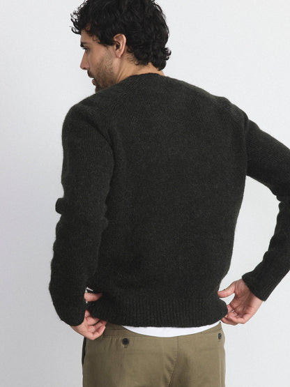 The Fuzzy Sweater in Rosin