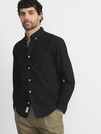 The Jasper Oxford Shirt in Grey