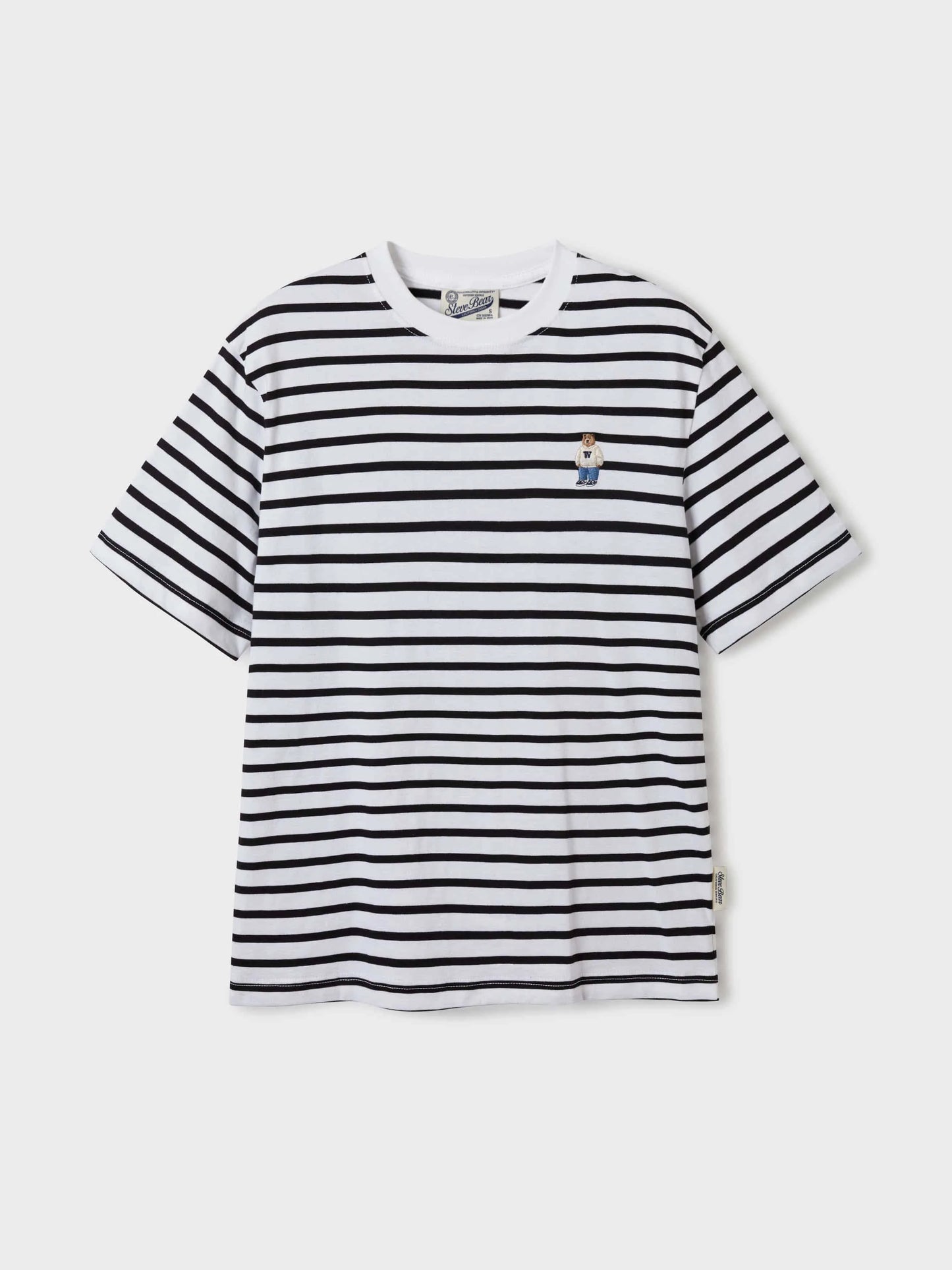 (2PACK)Steve Stripe T-shirt[B]
