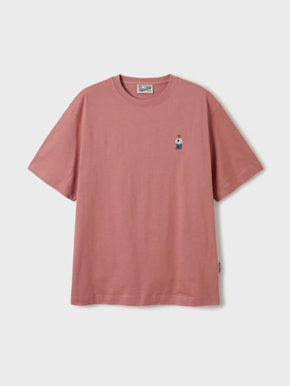 (2PACK)Steve Solid T-shirt[B]