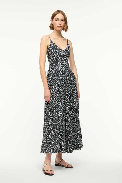 Dena dress black floral