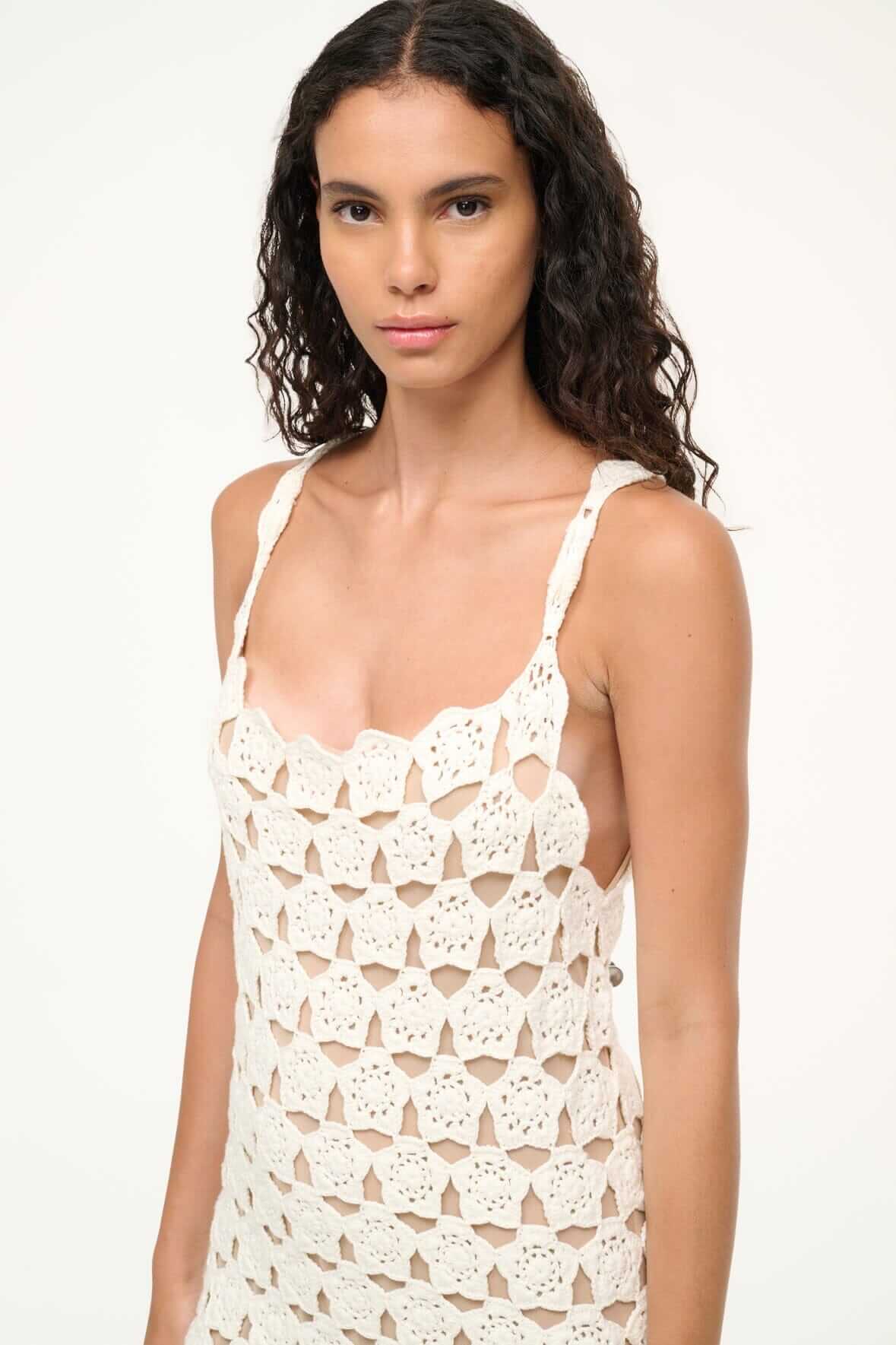 Hoya mini dress ivory