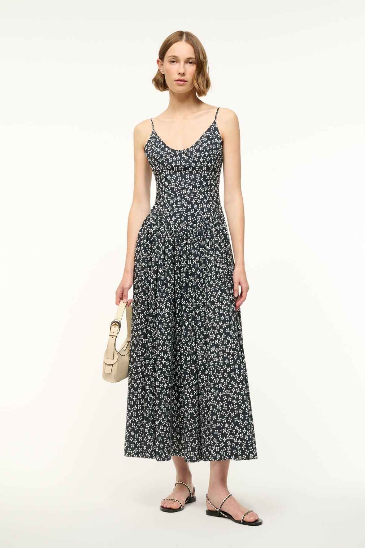 Dena dress black floral