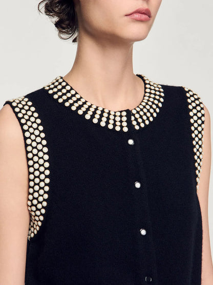 Women's vest black