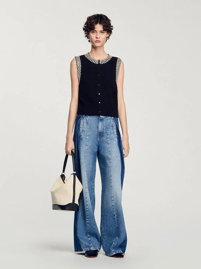 Women's vest black