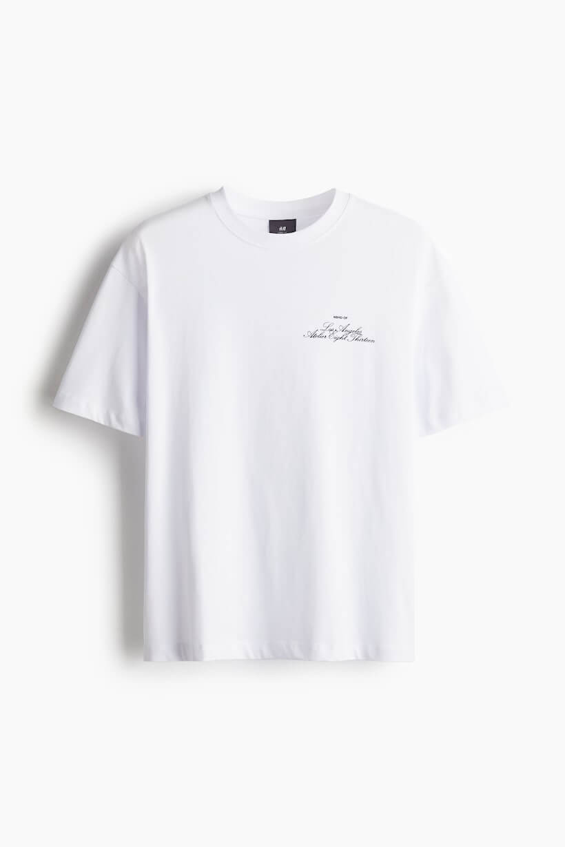 Loose fit printed T-shirt