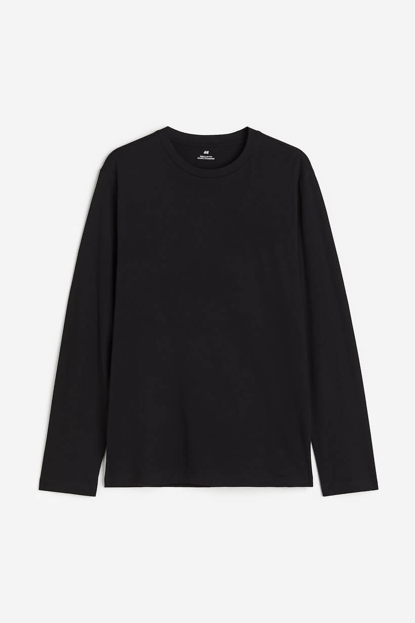 Regular fit jersey shirt