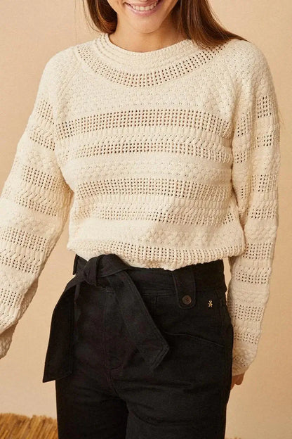 Boudi Sweater - Cream