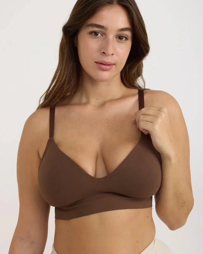 Smooth padded bra