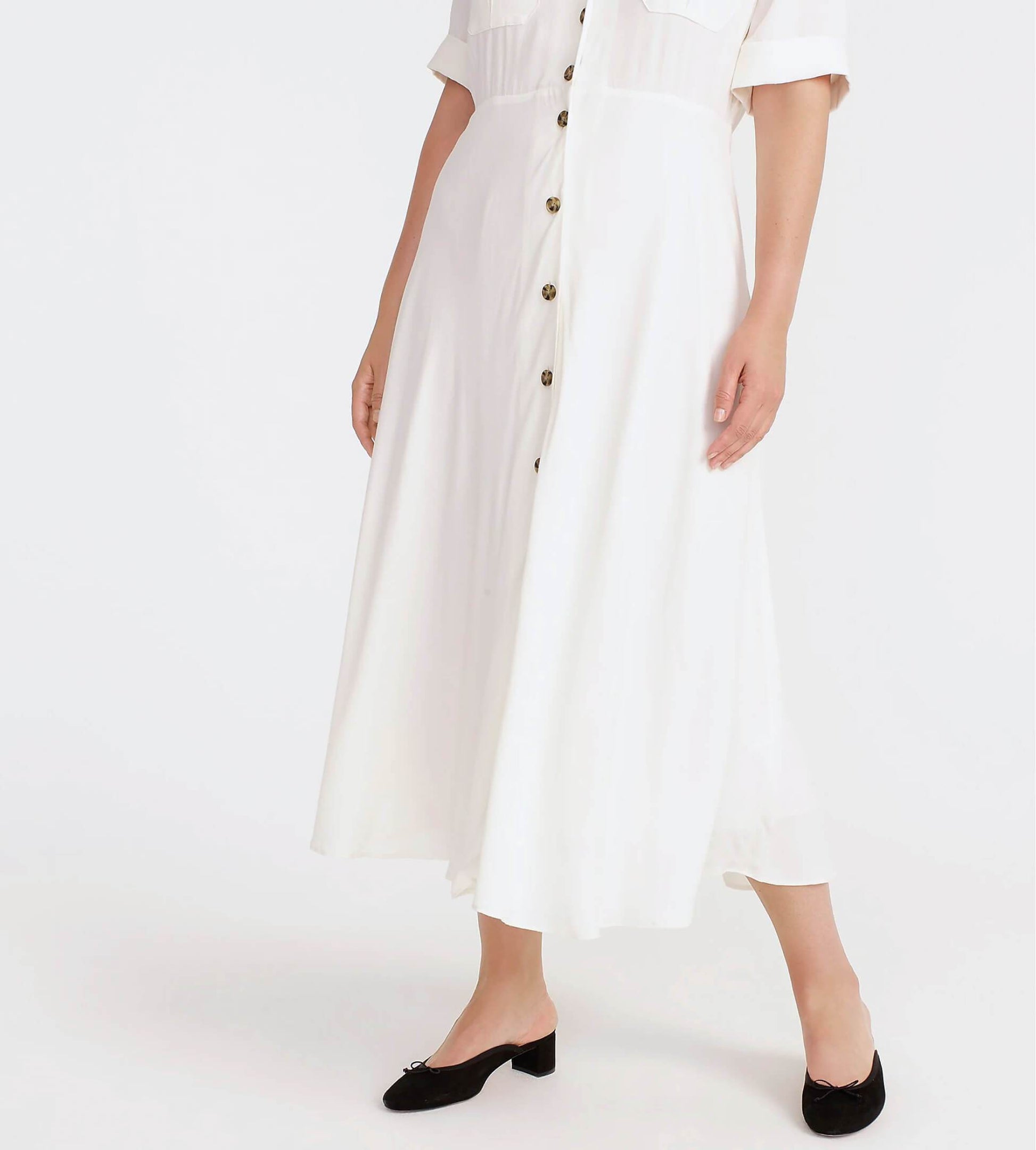 Pocket Shirtdress - Ngoc Han Store